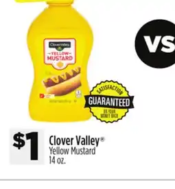 Dollar General Clover Valley Yellow Mustard offer