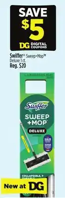 Dollar General Swiffer Sweep + Mop Deluxe offer