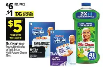 Dollar General Mr. Clean offer