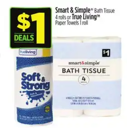 Dollar General Smart & Simple or True Living offer