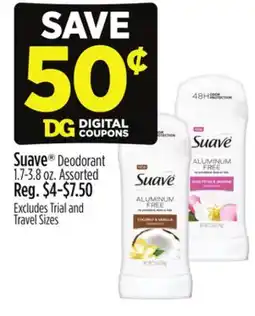 Dollar General Suave Deodorant offer