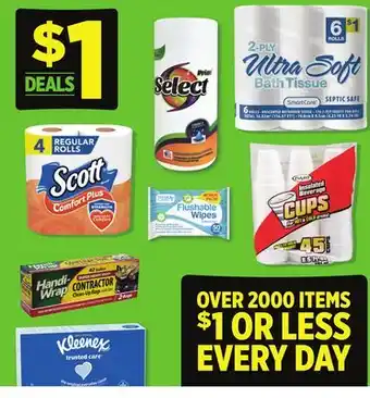 Dollar General Paper Products offer