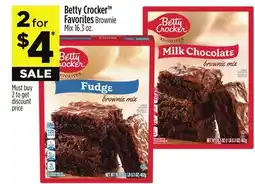 Dollar General Betty Crocker Favorites Brownie Mix offer