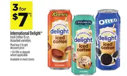 Dollar General International Delight Iced Coffee offer