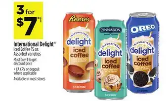 Dollar General International Delight Iced Coffee offer