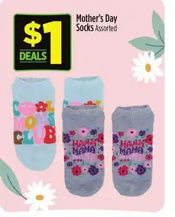 Dollar General Mother's Day Socks offer
