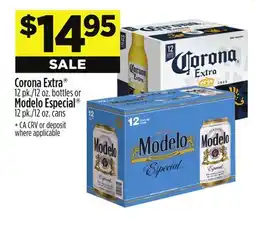 Dollar General Corona Extra or Modelo Especial offer