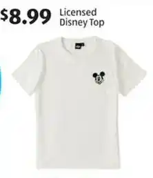 Aldi Licensed disney top offer