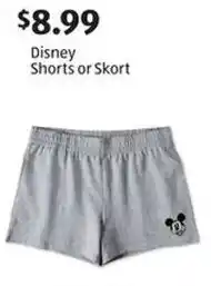 Aldi Disney shorts or skort offer