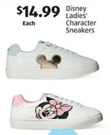 Aldi Disney ladies' character sneakers offer