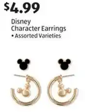 Aldi Disney character earrings offer