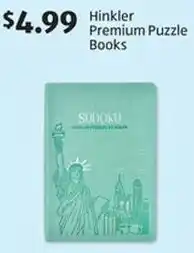 Aldi Hinkler premium puzzle books offer