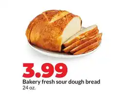 Hy-Vee Bakery fresh sour dough bread offer