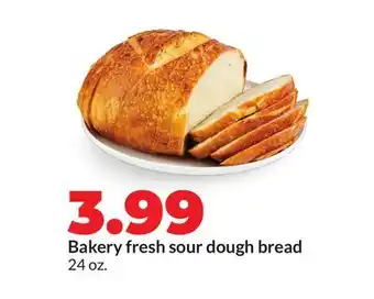 Hy-Vee Bakery fresh sour dough bread offer