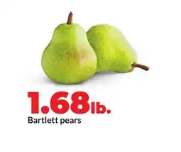 Hy-Vee Bartlett pears offer