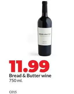 Hy-Vee Bread & Butter wine offer
