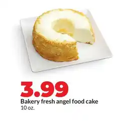 Hy-Vee Bakery fresh angel food cake offer