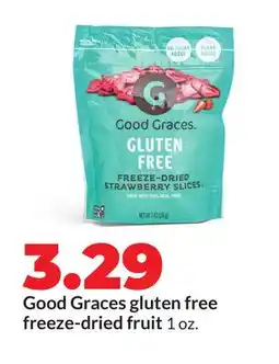 Hy-Vee Good Graces gluten free freeze-dried fruit offer