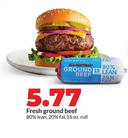 Hy-Vee Fresh ground beef offer