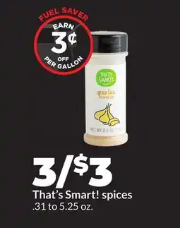 Hy-Vee That's Smart! spices offer