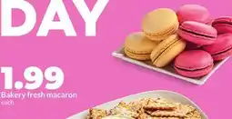 Hy-Vee Bakery fresh macaron offer