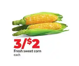 Hy-Vee Fresh sweet corn offer
