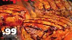 Hy-Vee Hy-Vee Midwest boneless center-cut pork loin chops offer