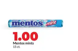 Hy-Vee Mentos mints offer