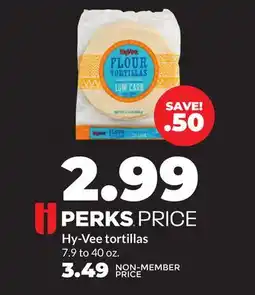Hy-Vee Hy-Vee tortillas offer