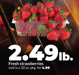Hy-Vee Fresh strawberries offer