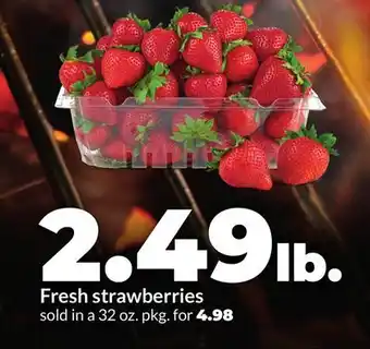 Hy-Vee Fresh strawberries offer