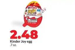 Hy-Vee Kinder Joy egg offer