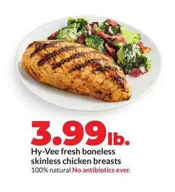Hy-Vee Hy-Vee fresh boneless skinless chicken breasts offer
