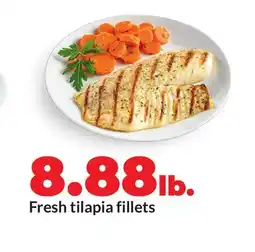Hy-Vee Fresh tilapia fillets offer
