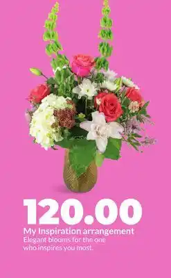 Hy-Vee My Inspiration arrangement offer