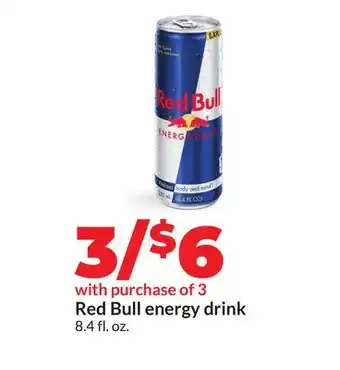 Hy-Vee Red Bull energy drink offer