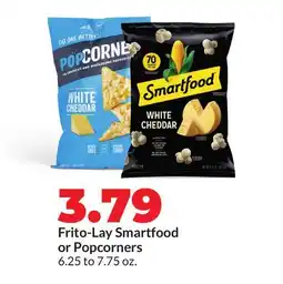 Hy-Vee Frito-Lay Smartfood or Popcorners offer