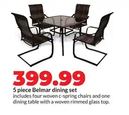 Hy-Vee 5 piece Belmar dining set offer