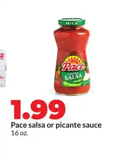 Hy-Vee Pace salsa or picante sauce offer