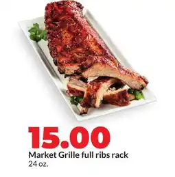 Hy-Vee Market Grille full ribs rack offer