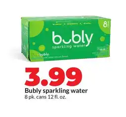 Hy-Vee Bubly sparkling water offer