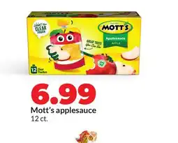 Hy-Vee Mott's applesauce offer