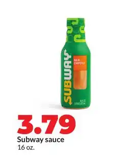 Hy-Vee Subway sauce offer