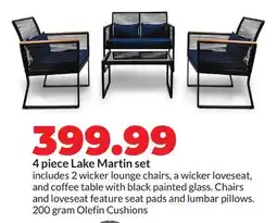 Hy-Vee 4 piece Lake Martin set offer