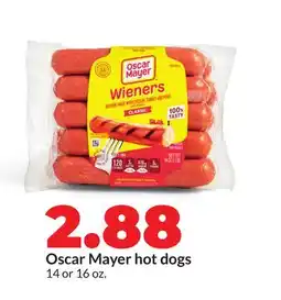 Hy-Vee Oscar Mayer hot dogs offer