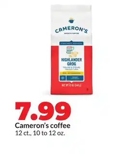 Hy-Vee Cameron's coffee offer