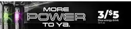 Hy-Vee Shox energy drink offer