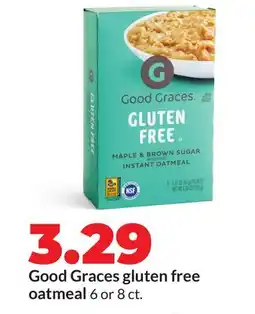 Hy-Vee Good Graces gluten free oatmeal offer