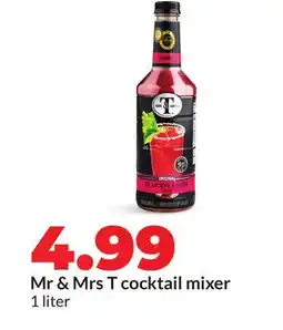 Hy-Vee Mr & Mrs T cocktail mixer offer