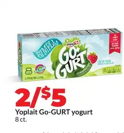 Hy-Vee Yoplait Go-GURT yogurt offer